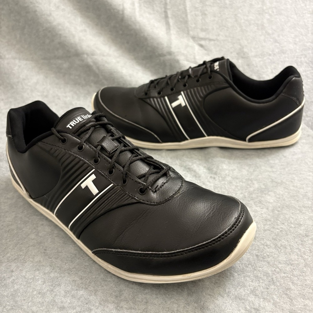 TRUE Linkswear True Motion Men's Classic Waterproof Golf Shoe - Size 9.5